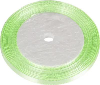 Image de Ruban de satin - 6 mm/ 22,5 m - Vert