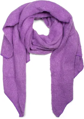 Produktbild von styleBREAKER Damen Schal aus weicher Viskose | einfarbiger Webschal in asymmetrischer Form | große Stola für Herbst und Winter Looks