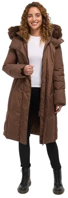 Produktbild von Tazzio Damen Wintermantel F807 (Braun, XL)