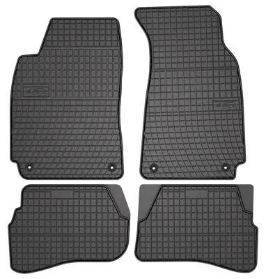 Productafbeelding van Rubberen automatten voor Volkswagen Passat B5 FL 2000-2005 (sedan/stationwagen) – 4-delig, zwart, op maat – Wielganizator SolidPRO