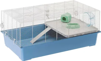 Produktbild von Ferplast Milos Jumbo Nagerkäfig Silber Silber One Size