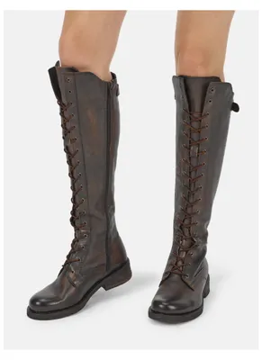 Produktbild von Strapazierfähige Lederstiefel mit hohem Schaft und robuster Bauweise