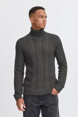 Produktbild von Blend BHBASIM Herren Pullover Rollkragenpullover Baumwollmischung regular fit