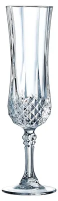 Image de 4 flûtes 12 cl Longchamp- Cristal d'Arques
