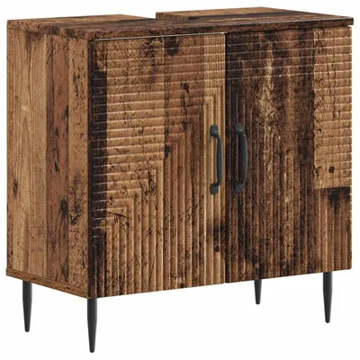 Imagen del producto de vidaXL Mueble para lavabo HAARLEM, madera reciclada, 59,5 x 31,5 x 59 cm