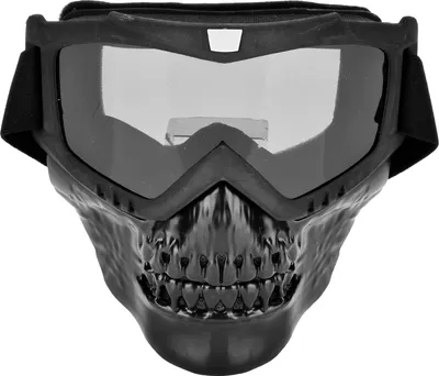 Produktbild von Outdoor -Schädel Motorradhelm Brillengesichtsmasken -Motorrad -Renngläser (grau)
