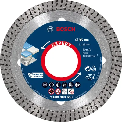 Produktbild von EXPERT Hard Ceramic Diamanttrennscheibe, 85x22,23 mm