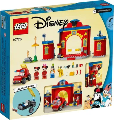 Produktbild von LEGO® Disney™ 10776 Mickys Feuerwehrstation und Feuerwehrauto