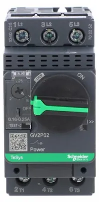Immagine prodotto di Interruttore di protezione motore Schneider Electric GV2P02