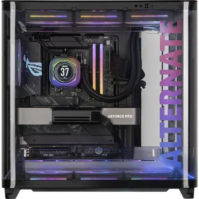 Produktbild von ALTERNATE Gaming-PC - RTX 5080 - AMD Ryzen™ 7 9800X3D - 32 GB RAM