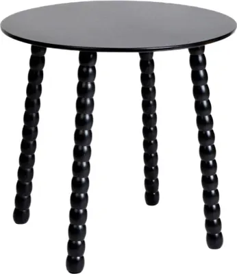 Produktbild von HOMLA RESLE Couchtisch schwarz 40x40x40 cm