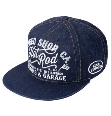 Produktbild von King Kerosin Snapback Hot Rod Denim