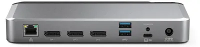 Produktbild von ALOGIC DX3 Kabelgebunden USB 3.2 Gen 1 (3.1 Gen 1) Type-C Schwarz, Grau