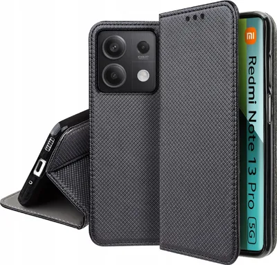 Obrázok produktu pre Puzdro pre Xiaomi Redmi Note 13 Pro 5G SMART MAGNET CASE WALLET + 9H SKLO