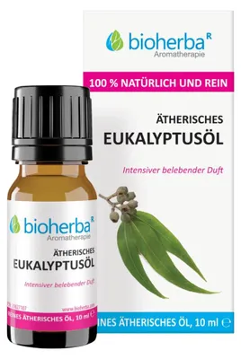 Obrázok produktu pre Esenciálny olej eukalyptus – 10 ml – Bioherba