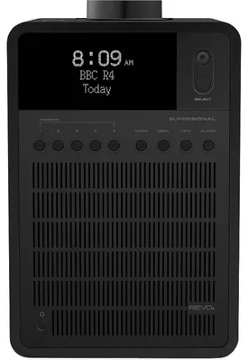 Produktbild von REVO SuperSignal DAB+ / FM / Bluetooth Kombi-Radio Mattschwarz