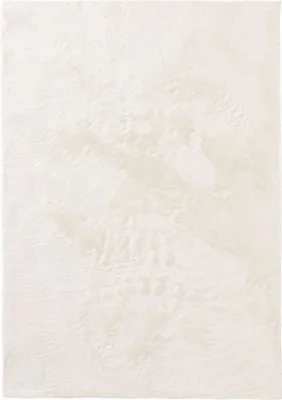 Produktbild von benuta Teppich Wohnzimmer Furry Creme 200x290 cm Fellteppich Wohnzimmerteppich Rechteckig Rutschfest Waschbar Hochflor Flauschig Plüsch Shaggy Weich
