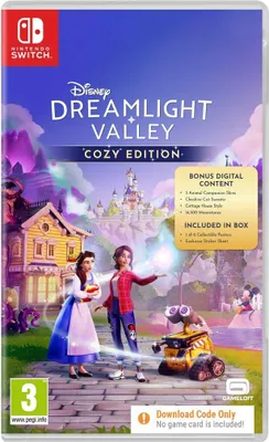 Disney Dreamlight Valley Cozy Edition – Nintendo Switch-Spiel (Code in einer Box)