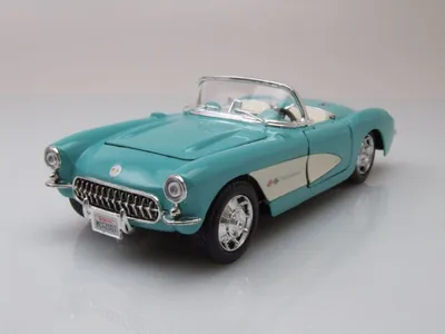Produktbild von Maisto 31275 Chevrolet Corvette Cabrio C1 1957 türkis 1:24