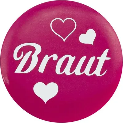 Produktbild von Oblique Unique Button JGA Junggesellinnenabschied Hochzeit - Braut