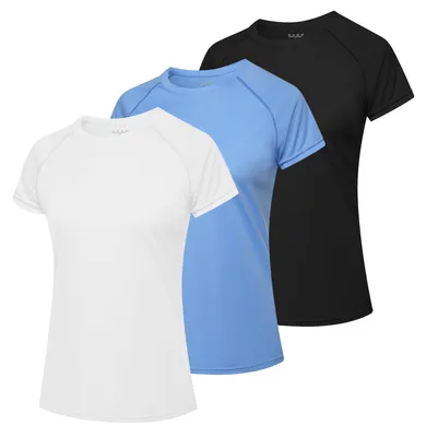 Productafbeelding van MEETWEE Dames Surfshirt, beschermende kleding, UV-shirts, zwemkleding, tankini, UPF 50+, korte mouwen