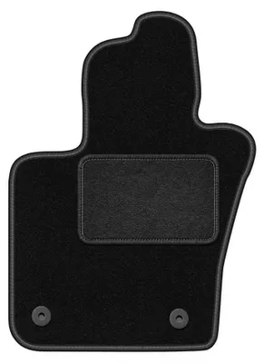 Immagine prodotto di Tappetino guidatore in moquette per Fiat 500X 2014-2018 (crossover) – 1 pezzo, nero, su misura – Wielganizator LUX