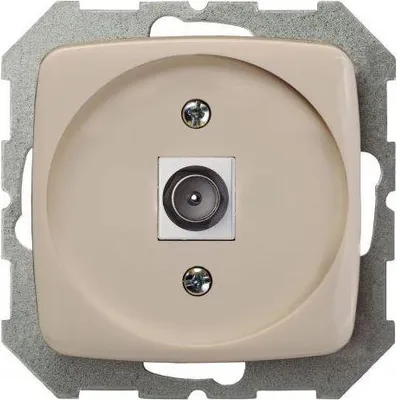 Image de Liregus Tv Socket F Type Itvl-1-01 A/B Cream