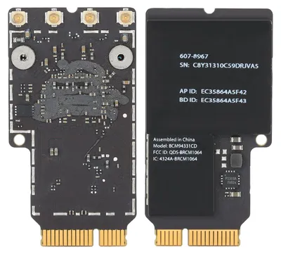 Image de Carte réseau sans fil Broadcom BCM94331CD Mini PCI-E WiFi pour iOS A1418 et A1419