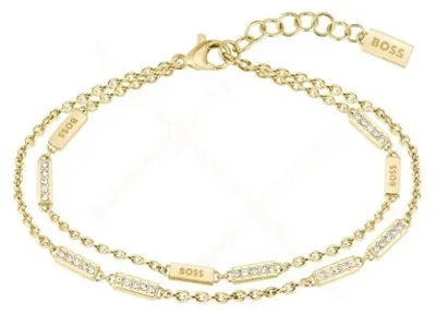 Produktbild von Larya Crystal Double Gold Plated Bracelet 1580450