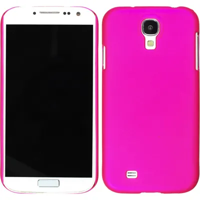 Produktbild von PhoneNatic Case kompatibel mit Samsung Galaxy S4 - Hülle hellblau gummiert Hard-case + 2 Schutzfolien