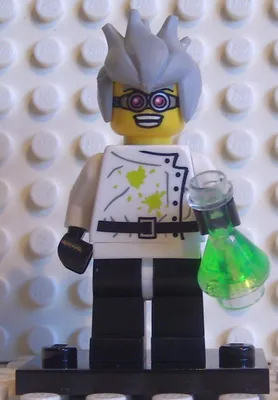 Productafbeelding van Minifiguren, Serie 4: Gekke wetenschapper. Speelfiguren, geschikt voor kinderen vanaf 5 jaar