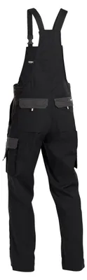 Produktbild von DASSY® Calais Zweifarbige Latzhose, Farbe:flaschengrün/schwarz, Größe:56-5cm