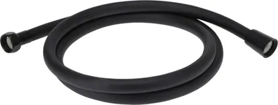 Immagine prodotto di Tubo doccia da bagno, nero, PVC, 150 cm, 1/2 filettatura