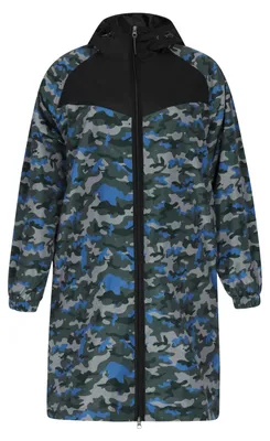 Image de Manteau CALEY pour femme - Bleu, taille S