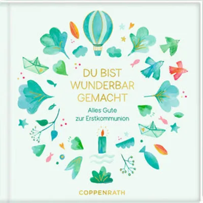Produktbild von Geldkuvert-Geschenkbuch - Du bist wunderbar gemacht