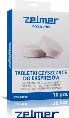 Image de Comprimés nettoyants pour machine à café Zelmer ZCMA010P