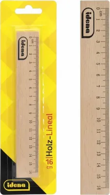 Obrázek produktu pro Idena Holzlineal 16cm100% IDENA