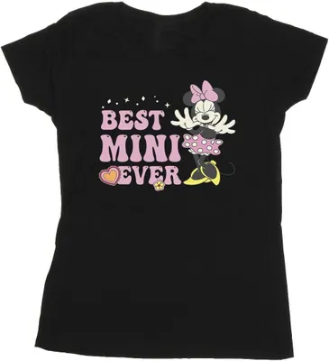 Produktbild von Disney - "Best Mini Ever" T-Shirt für Damen BI33695 (XXL) (Schwarz)