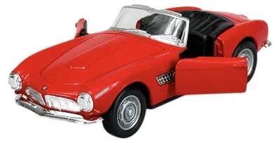 Obrázok produktu pre Welly, model auta BMW 507, červená, bez strechy, mierka 1:34, kovový model, , v pôvodnej krabici, kód: 43779