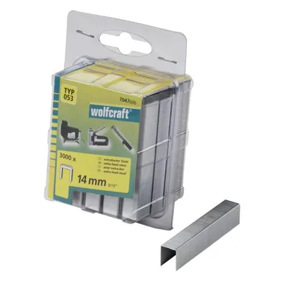 Immagine prodotto di Wolfcraft Graffe larghe per graffatrice altezza 14 mm 3000 pz 7047000