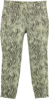 Produktbild von 30466 Mac Jeans, 7/8 Sensation Skinny,  7/8 Damen Jeans Hose, Superstretch, grau weiß gemustert, D 42 W 32 L 27