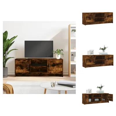 Produktbild von vidaXL TV-Schrank Räuchereiche 102x30x37,5 cm Holzwerkstoff -  TV-Möbel