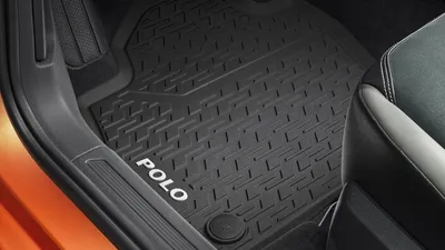 Produktbild von Original VW Polo 2017-2026 Gummifußmatten-Set, vorne und hinten