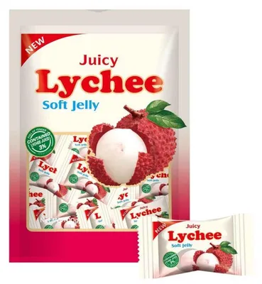 Produktbild von Juicy Lychee Soft Jelly 100g