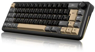 Productafbeelding van Draadloos mechanisch gamingtoetsenbord QWERTZ 65%, RGB, hot-swap