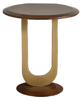 Immagine prodotto di Tavolino da divano Tavolino marrone Tavolino elegante Tavolino da soggiorno Tavolini rotondi