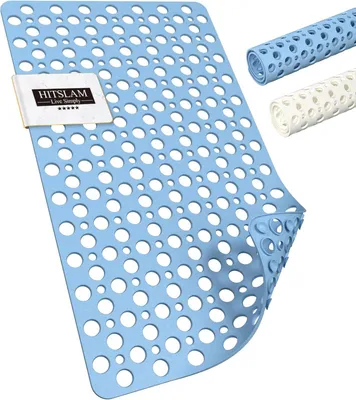 Produktbild von Badewannen- & Duscheinlage HITSLAM Rutschfeste Badematte, 75 x 43 cm, rutschfeste Duschmatte, BPA-frei, schimmelresistent und maschinenwaschbar, Badem