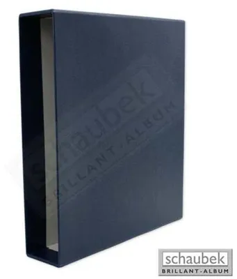 Produktbild von Schaubek Schutzkassette für Ringbinder "Diplomat" blau