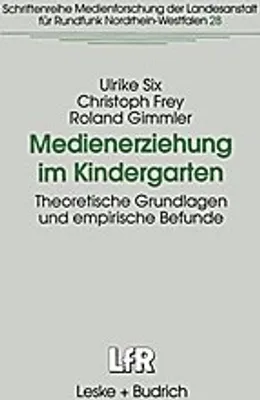 Produktbild von Medienerziehung im Kindergarten