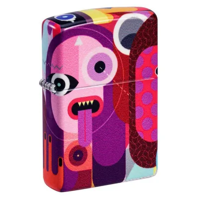 Produktbild von Zippo Color 540° Feuerzeug Abstract People 60006873 Benzin Sturmfeuerzeug aus Metall